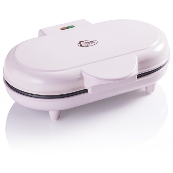 GOFRISÜTŐ, DUPLA, SZÍV ALAKÚ